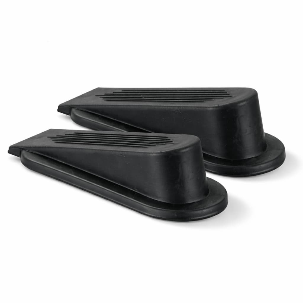 Kit Com 2 Calço Trava De Porta Borracha Removível Flexivel premium