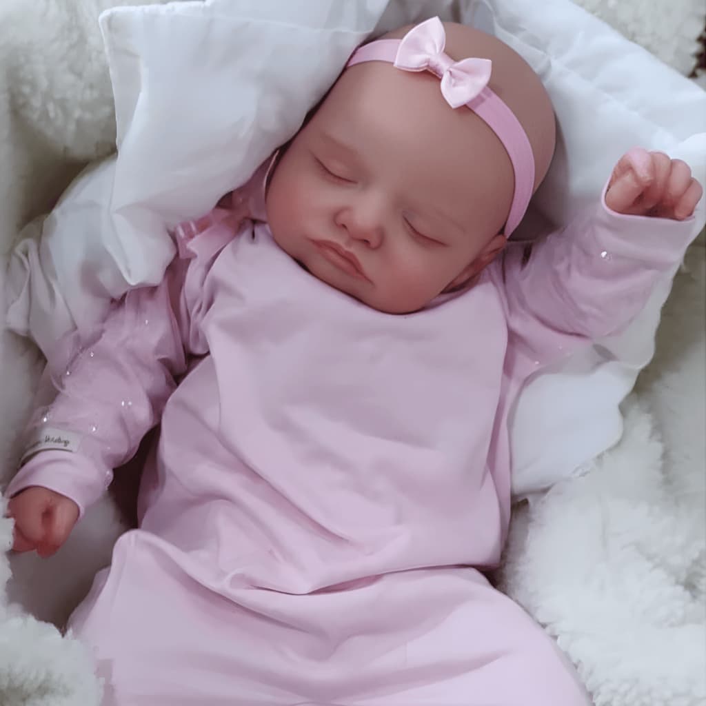 Bebê Boneca Reborn Siliconada Realista Pode dar Banho Em Promoção