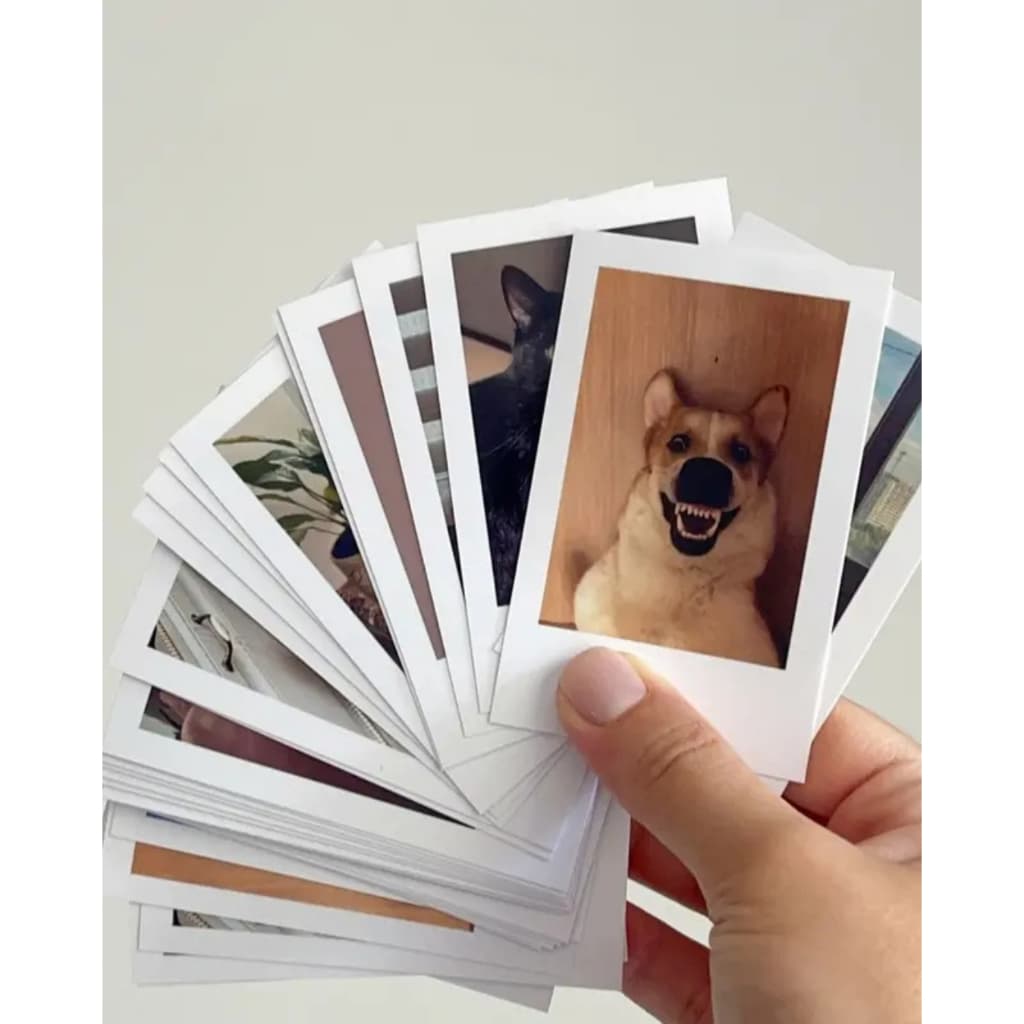 Mini Fotos Impressas 3x4cm - Qualidade Superior e Durabilidade