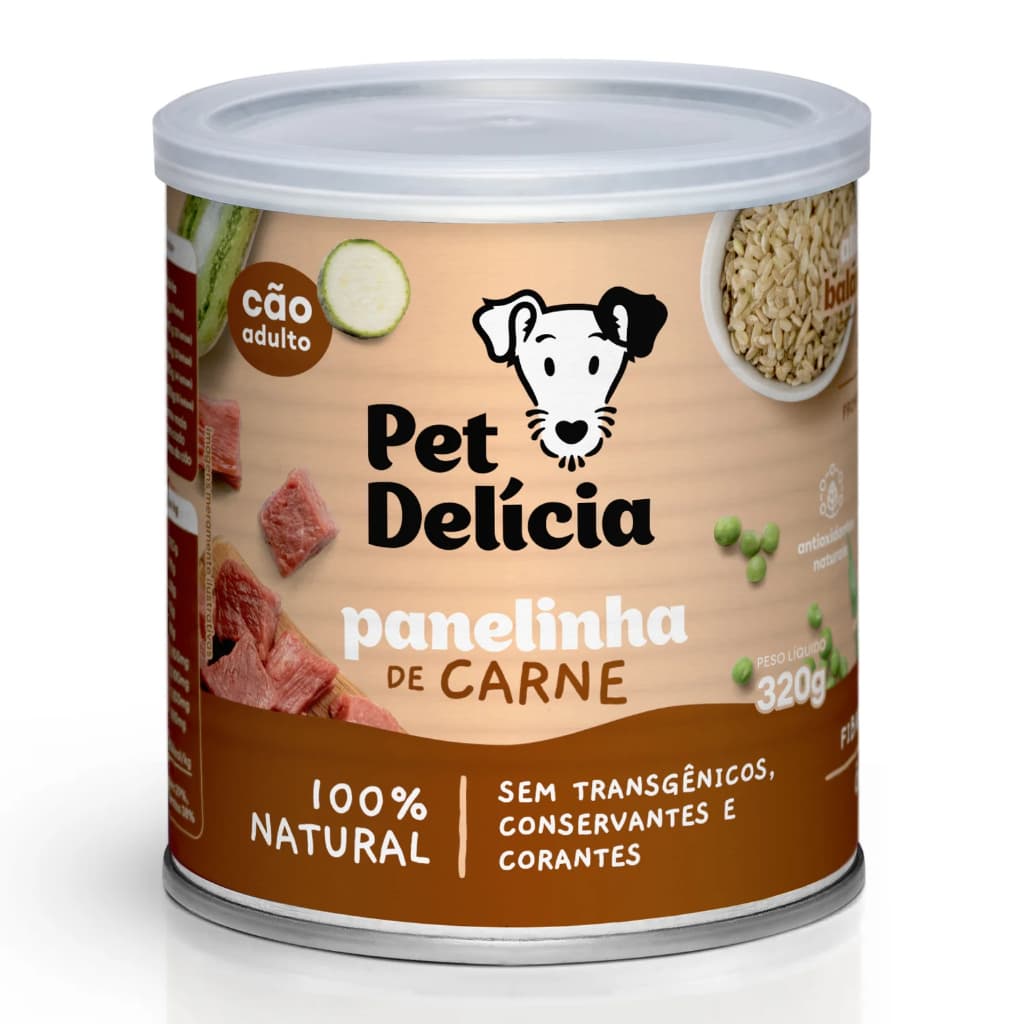 ALIMENTO NATURAL PET DELICIA RECEITAS CLASSICAS CÃES