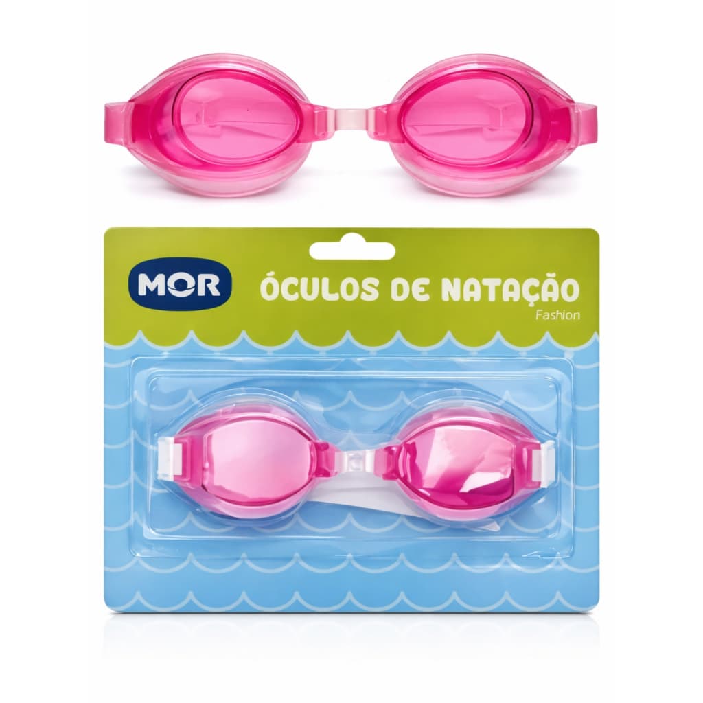 Óculos de Natação Infantil Mor Fashion com Lentes Antiembaçantes