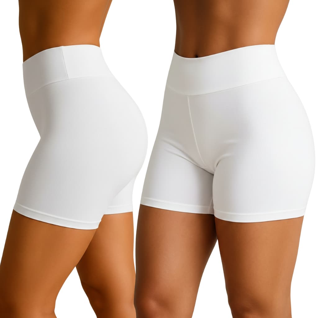 Shorts Anágua Modeladora Feminino Segunda Pele Conforto Antiatrito para Saia e Vestido