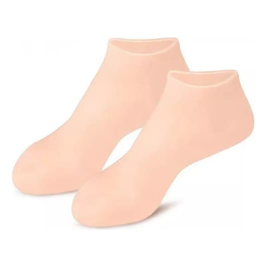 Meias De Silicone Para O Cuidado Dos Pés Gel Hidratante Anti-Rachaduras Removedor De Pele