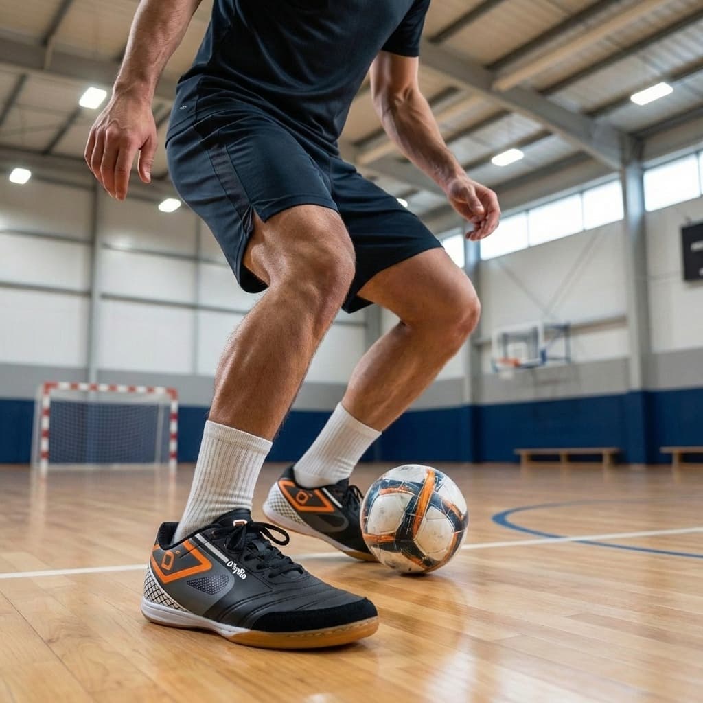 Chuteira Masculina para Futsal D’vylla Original Solado Reforçado
