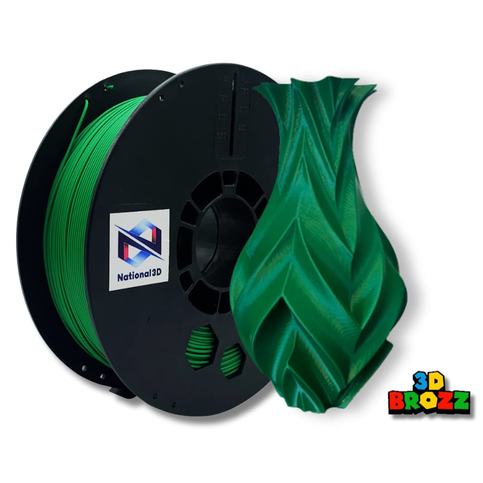 FILAMENTO PLA MAX HIGH SPEED VERDE GRAMA NATIONAL 3D - 1KG
