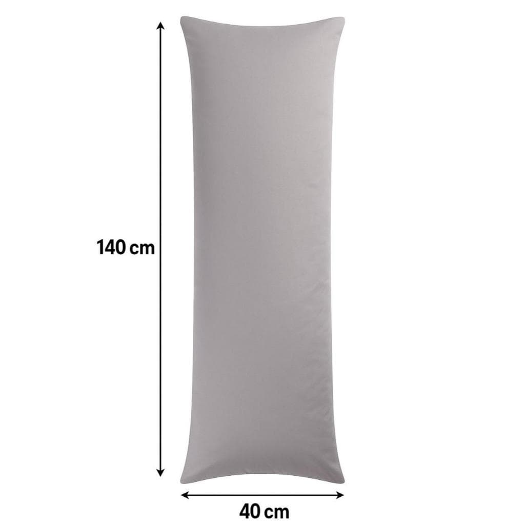 Travesseiro de Corpo Xuxão 140x40cm com Fronha em Micropercal | 700g Enchimento Macio | Gestantes