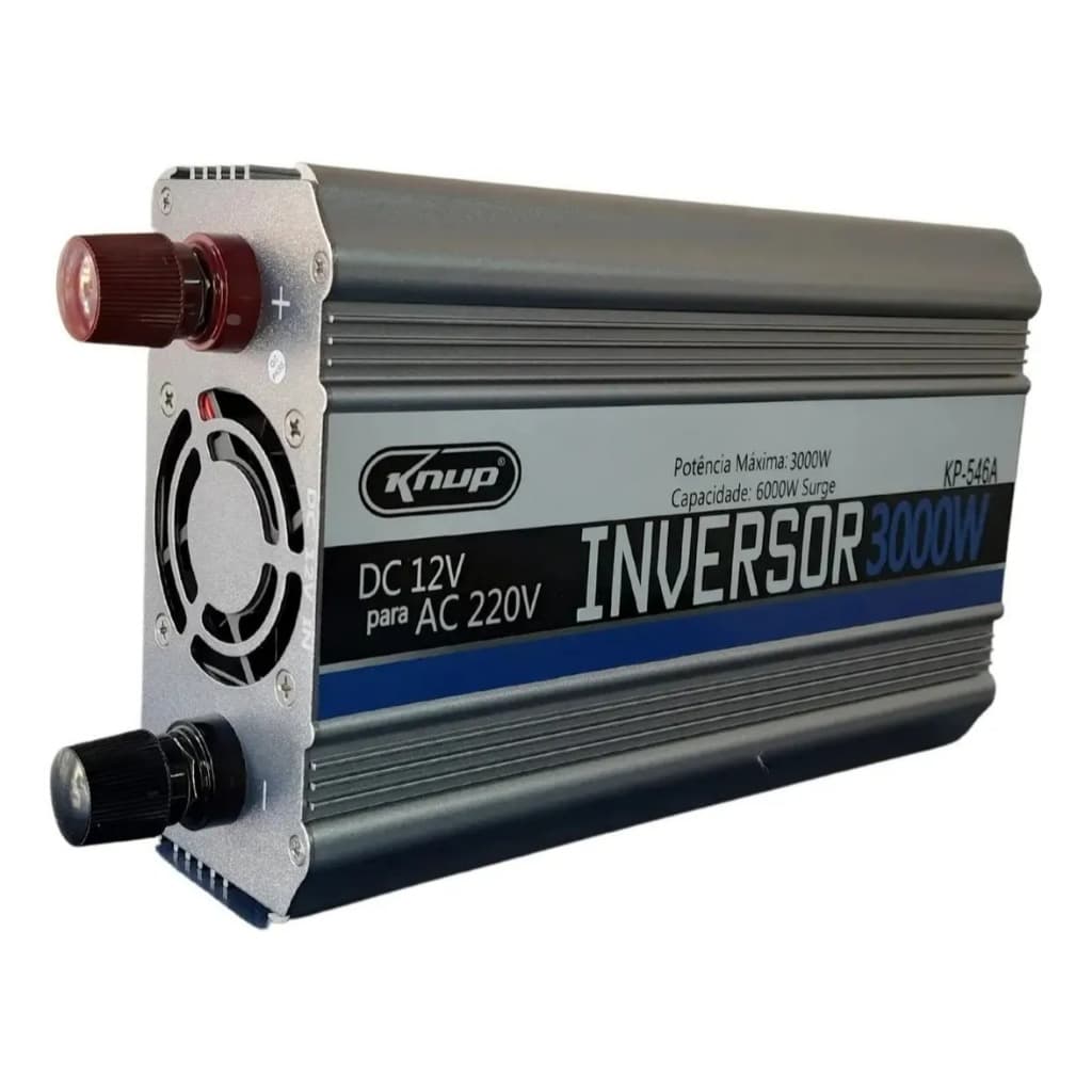 Inversor Veic. 12v Para 220v | 3000w Alta Potência Kp-546a
