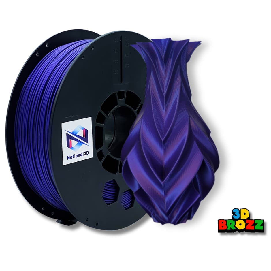 FILAMENTO PLA MAX HIGH SPEED ROXO VIOLETA NATIONAL 3D - 1KG