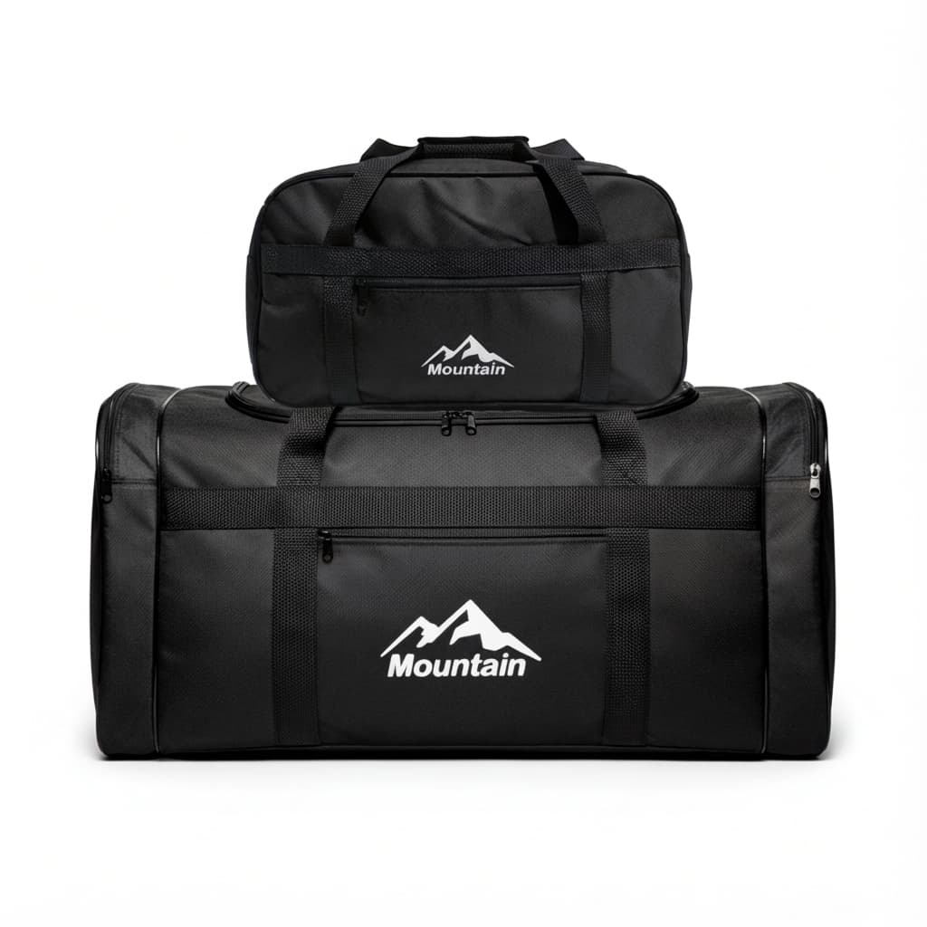 Kit 2 Bolsa Mala De Viagem G + M Unissex Masculina Feminina Entrega Rápida Grande Praia Férias Natal