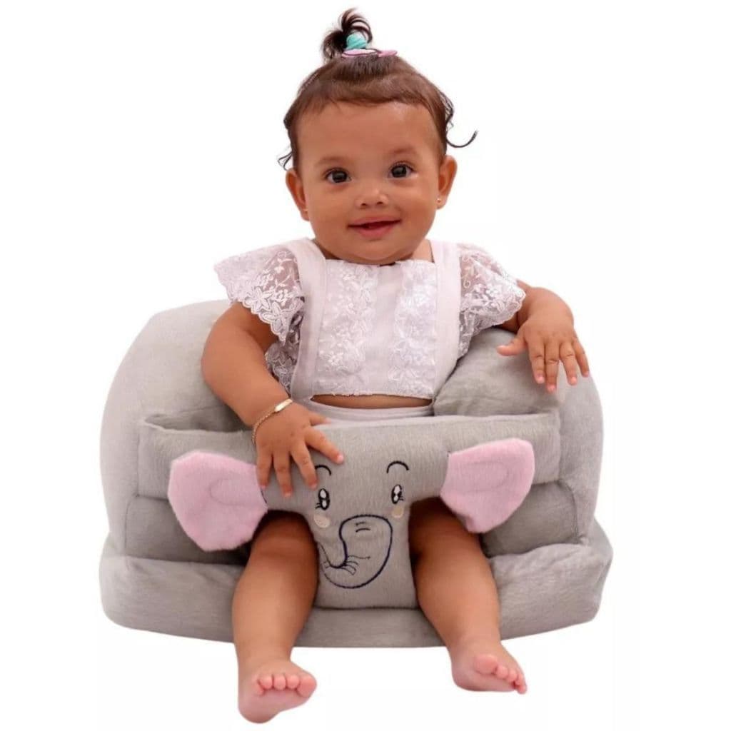Sofázinho de Bebê Multiuso Assento De Bebê Cadeirinha Estofada Cores envio imediato