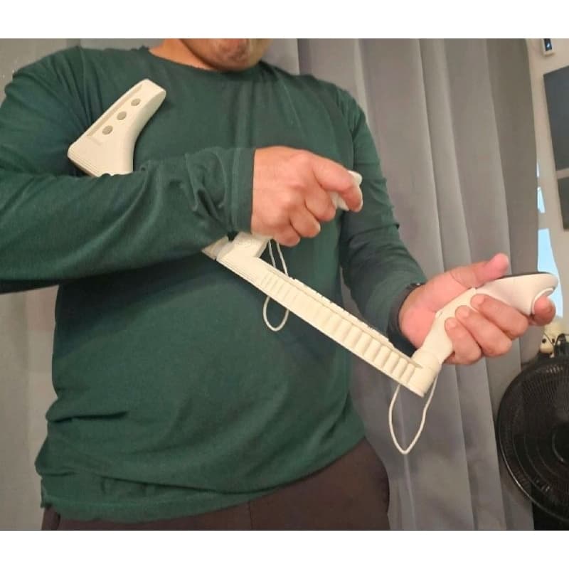 Gunstock VR para Meta Quest 2 e 3 | Acessório Gamer para Jogos FPS | Mais Precisão, Imersão  Suporte Arma Melhor Mira