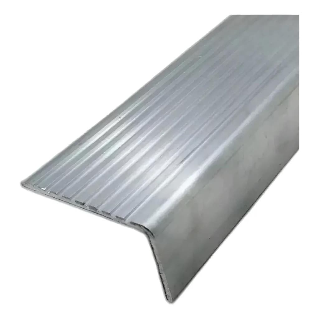 Cantoneira Acabamento Em Degrau Escada Alumínio Barra 1 Mtro