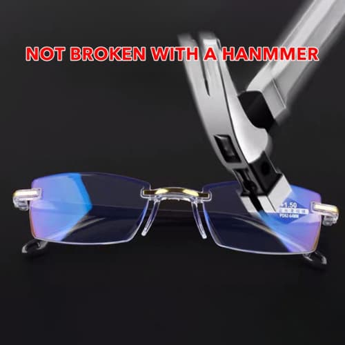 Óculos Inteligente Multifocal Azul claro resistente a riscos óculos resistentes a choque lente UV