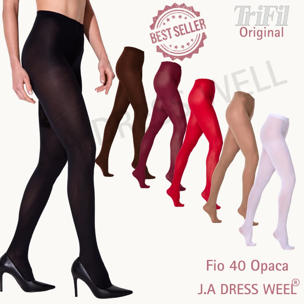 Meia Calça Fio 40 Trifil Denier Opaca Original Confortável 6345