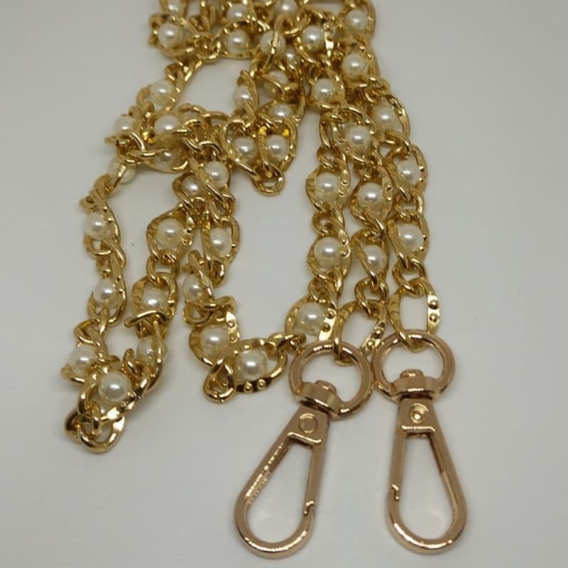 Alça Com Pérolas - 50cm - Bolsa - Carteira