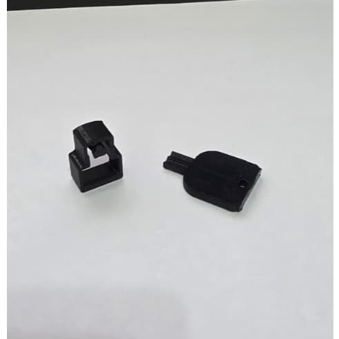 Trava para Conector RJ45 Ethernet com Chave de Segurança (Porta LAN/WAN) (10 Unidades)