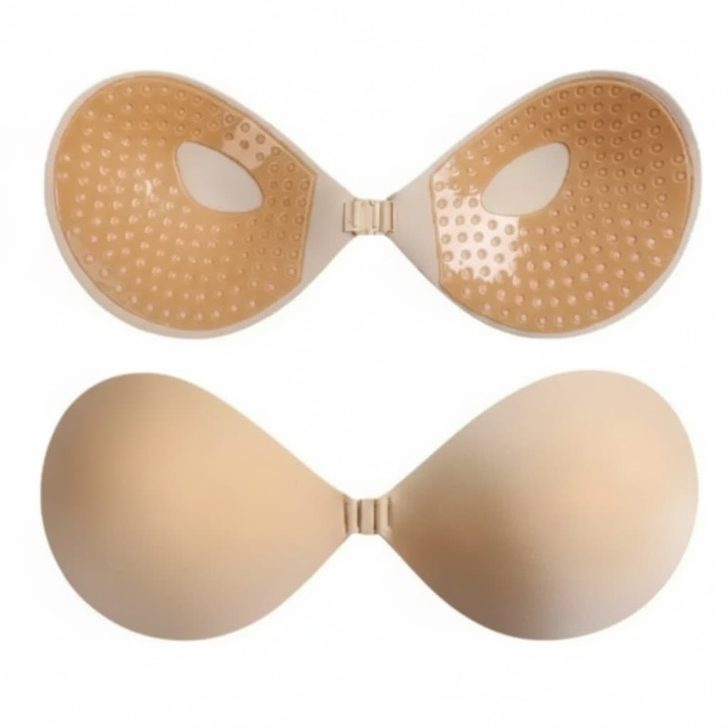 Sutiã Adesivo Silicone Invisível Aumenta E Levanta Seios