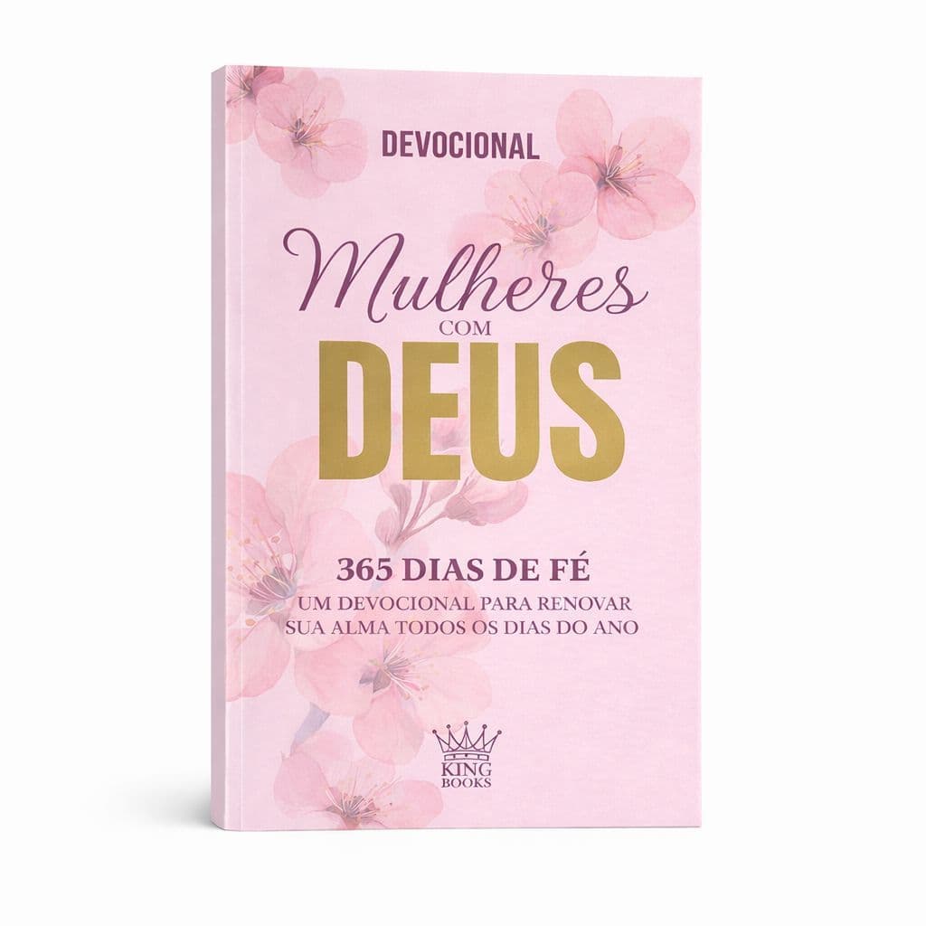 Livro Devocional Feminino 2026 Mulheres Com Deus 365 Dias De Fé - 15 Minutos Diários