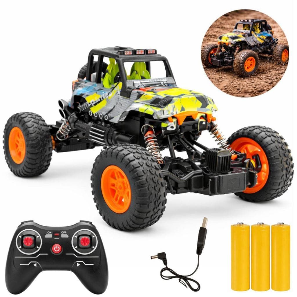 Carrinho Climber recarregavel com controle remoto Off Road Trilha