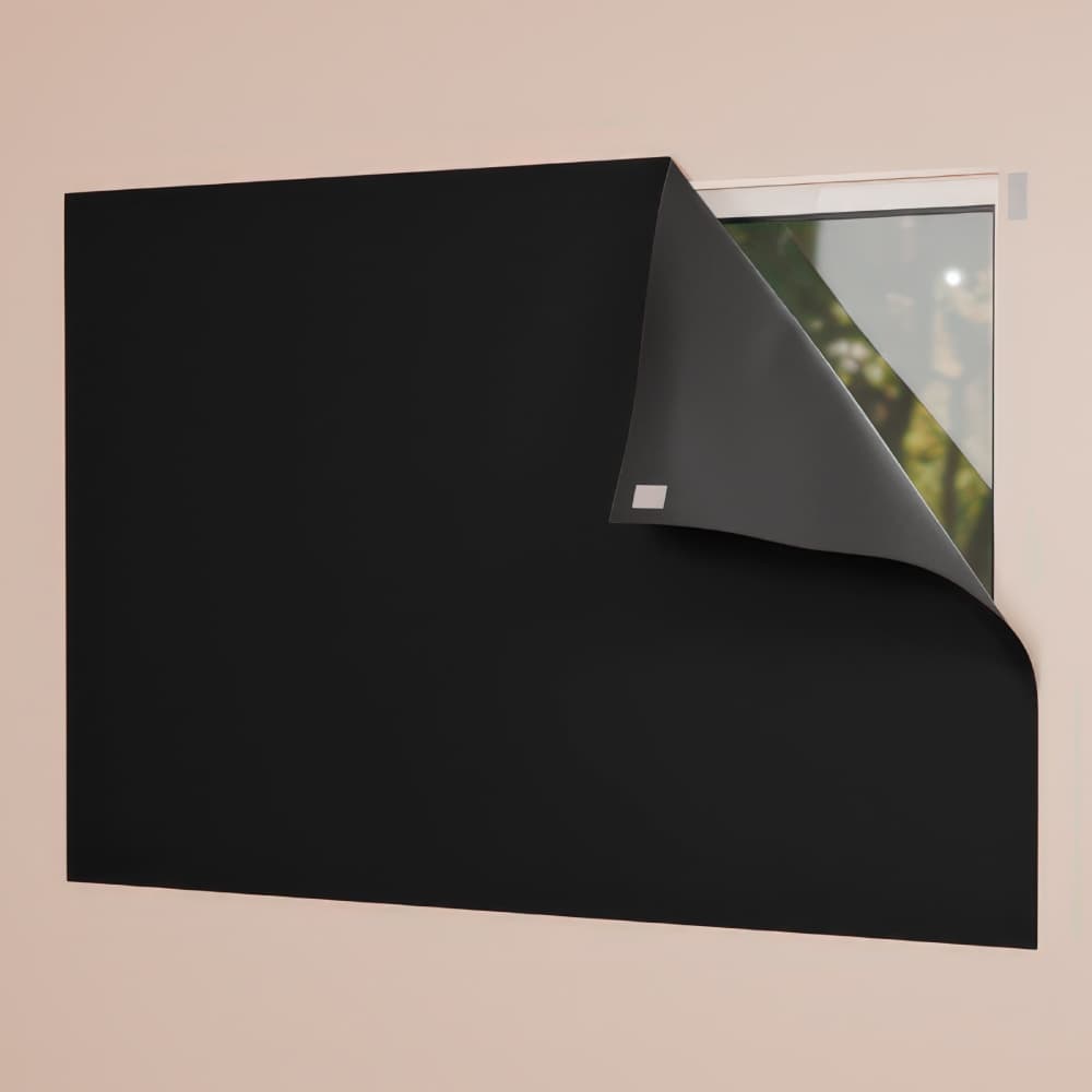 Cortina Painel Blackout Com Velcro Para Sala Quarto Cozinha Corta 100% a Luz