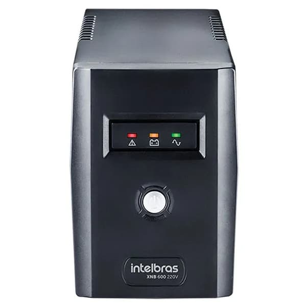 Nobreak Interativo Monovolt Intelbras XNB 600VA 220V Para CFTV PC TV Modem