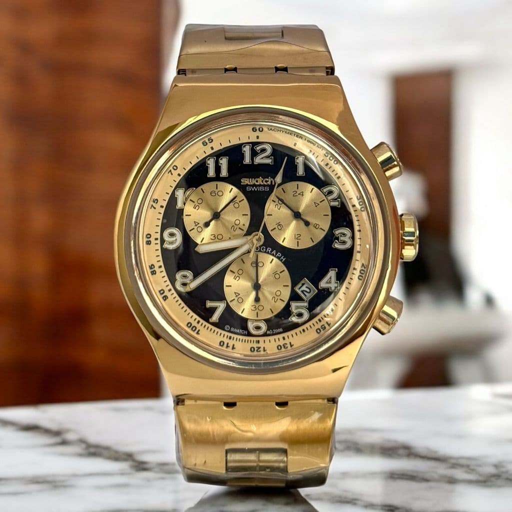 SWATCH PRIMEIRA LINHA EXCLUSIVO + CAIXA + BATERIA EXTRA