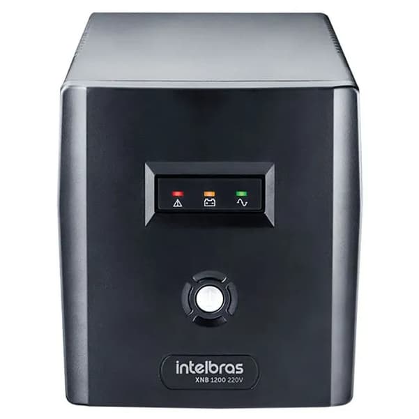 Nobreak Interativo Monovolt Intelbras XNB 1200VA 220V Para CFTV PC TV Modem
