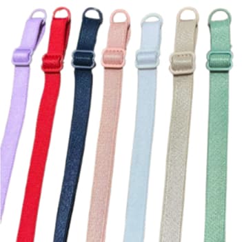 Alça 10 plástico pronta para sutiã alta qualidade para produção de moda intima lingerie 10mmx40cm