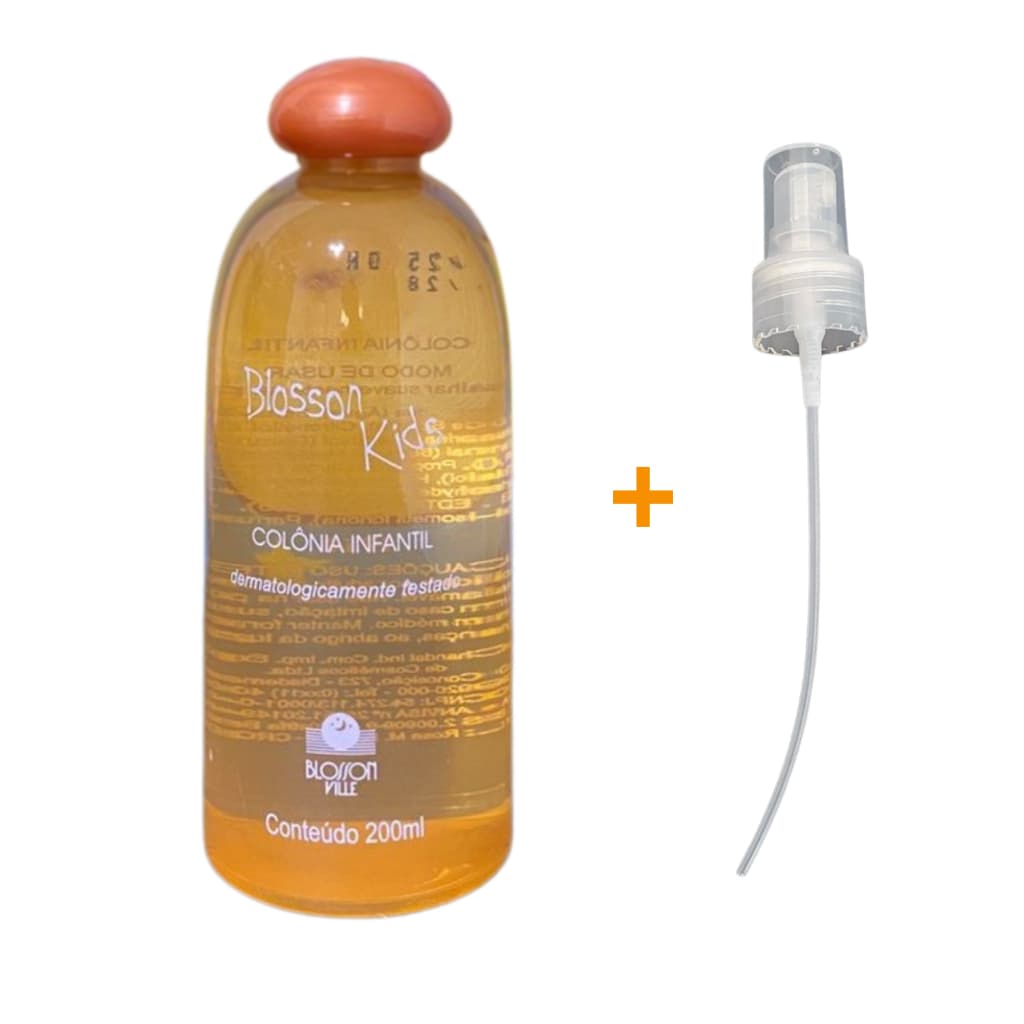 Colônia Infantil Kids Blosson Ville  200ml Com Válvula Spray Original Aprovado e Testado Dermatologicamente