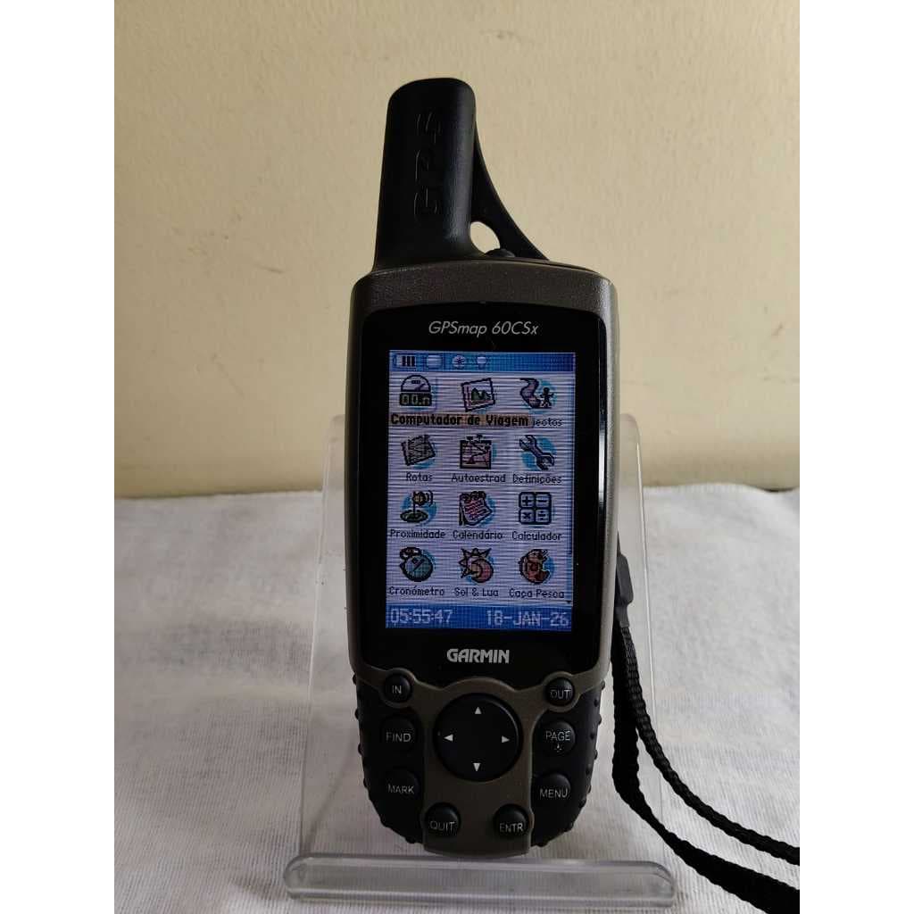 Gps Portátil Garmin Gpsmap 60csx - Completo + Garantia