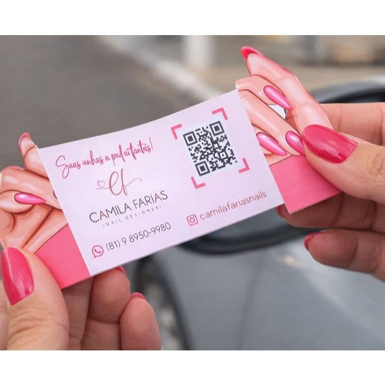 Cartão Retrovisor / Cartão de Visita / Cartão Divulgação Personalizado