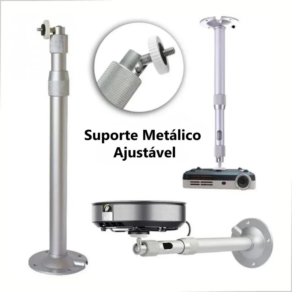 Suporte para Projetor De Teto E Parede De Montagem Extensível de 30cm ou 60cm
