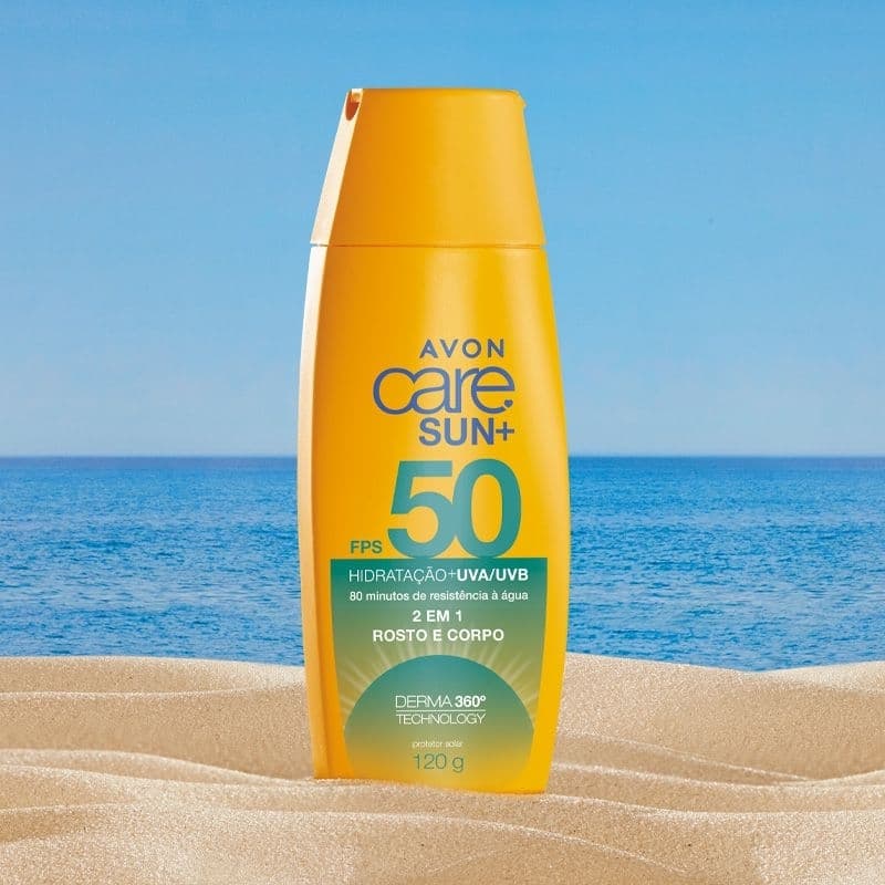 Protetor Solar Rosto e Corpo FPS 50 120g