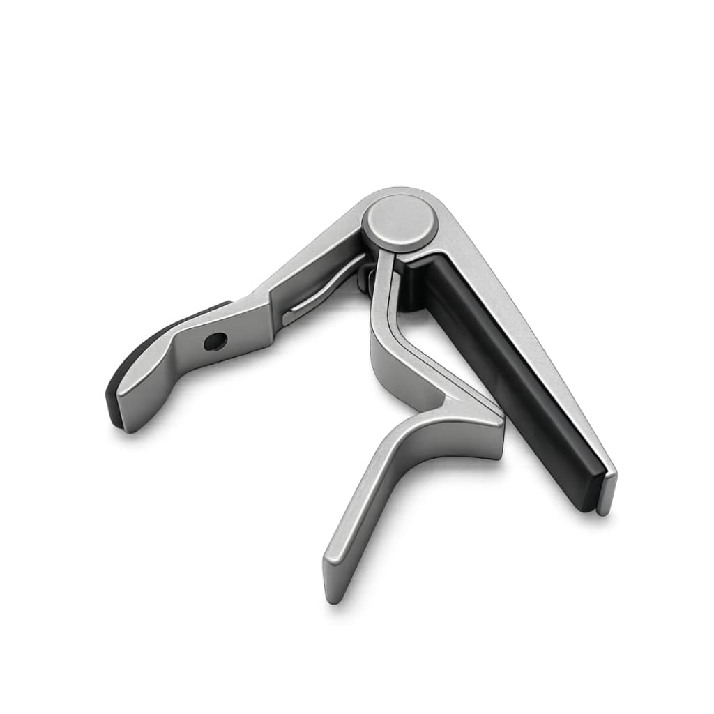 Capotraste Braçadeira para violão clássico e folk aço e nylon 6 à 12 cordas