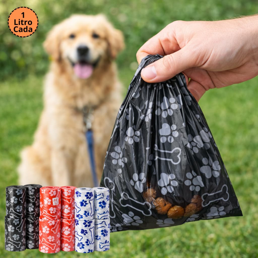 Kit Saquinhos Higiênicos Refil Cata Caca - Escolha Seu kit