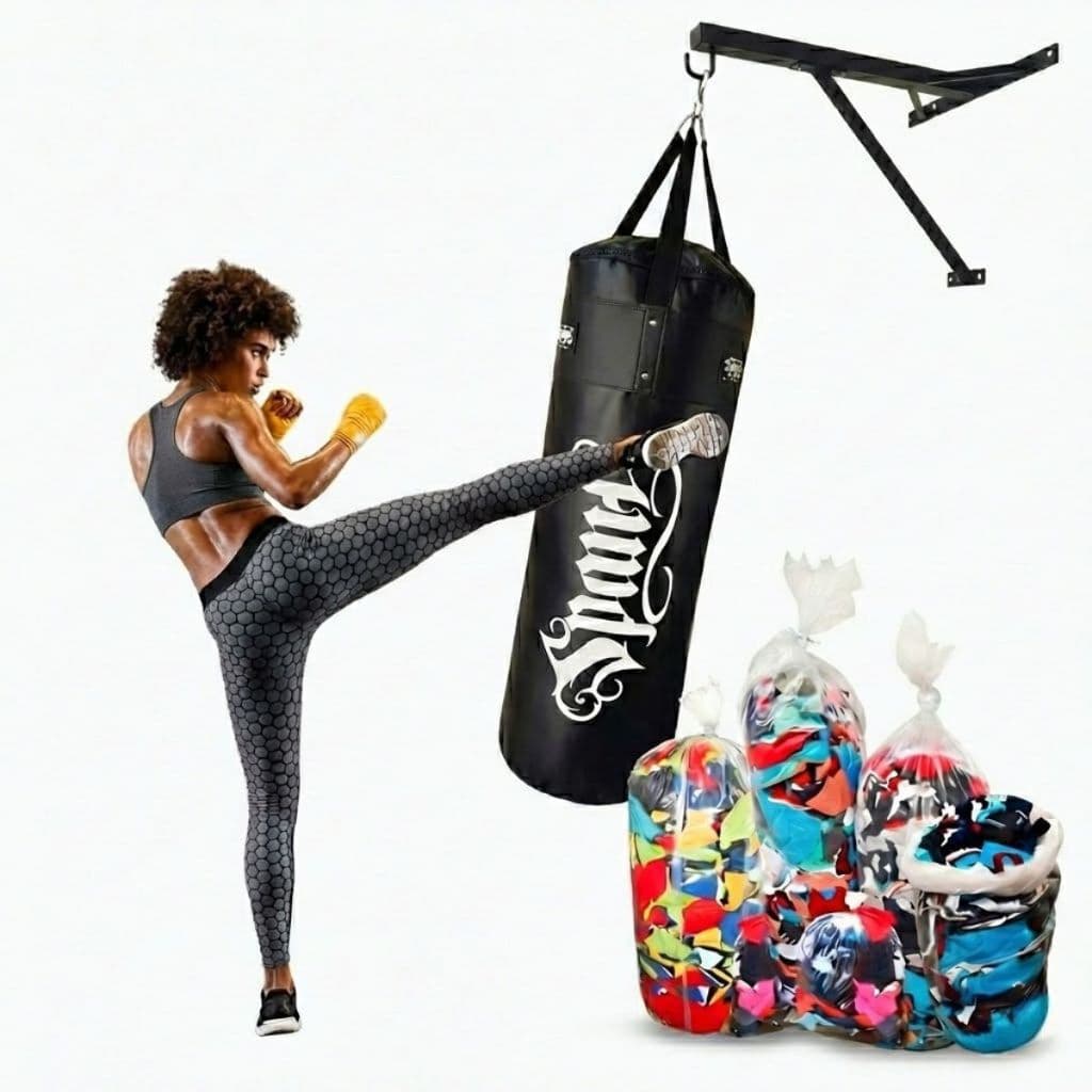 20kg Retalhos De Tecidos Para Enchimento Saco De Pancada Cores Sortidas Retalho Comprimento Variados