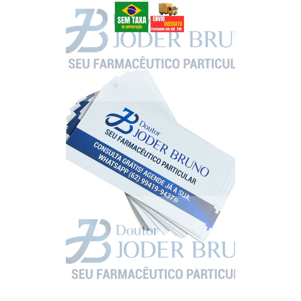 CARTÕES DR JODER BRUNO- 100% ORIGINAL- para por na carteira