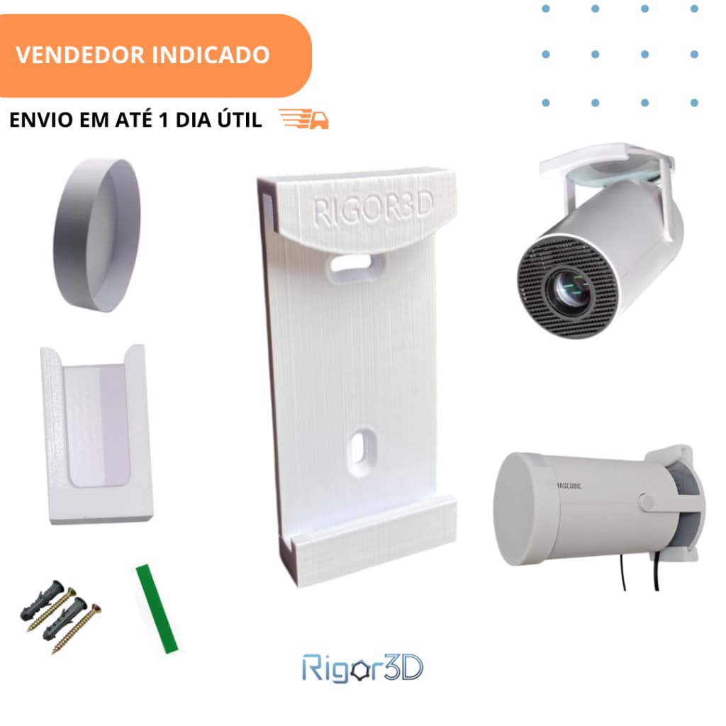 Suporte para Projetor Hy300 para Instalar na Parede ou Teto