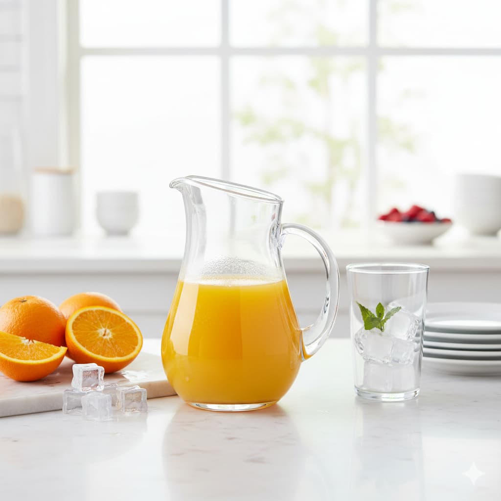 Jarra de vidro 1500 ML - elegancia e praticidade