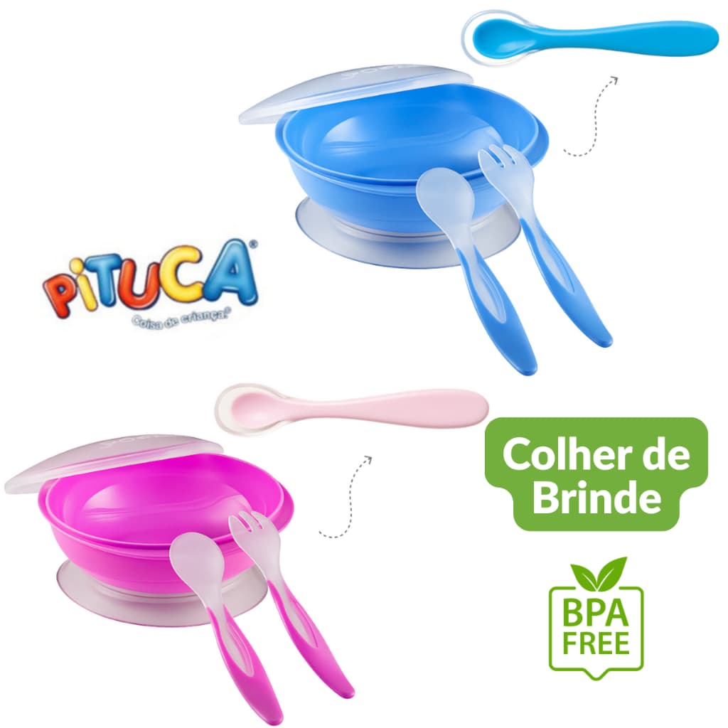 Kit Alimentação Para Bebê 6 Peças Completo