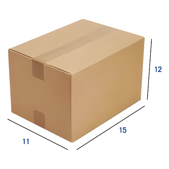 5 Caixas De Papelão G12 15x11x12 Embalagem Para Correio Sedex