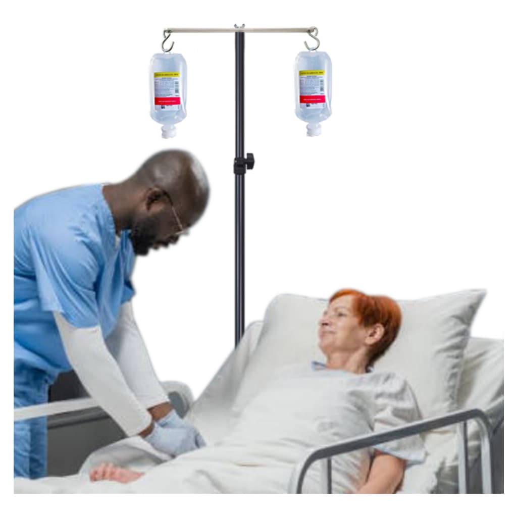 (SORO) Tripé Pedestal Gancho Soro sonda clinica consultório Alta Estabilidade Envio Imediato