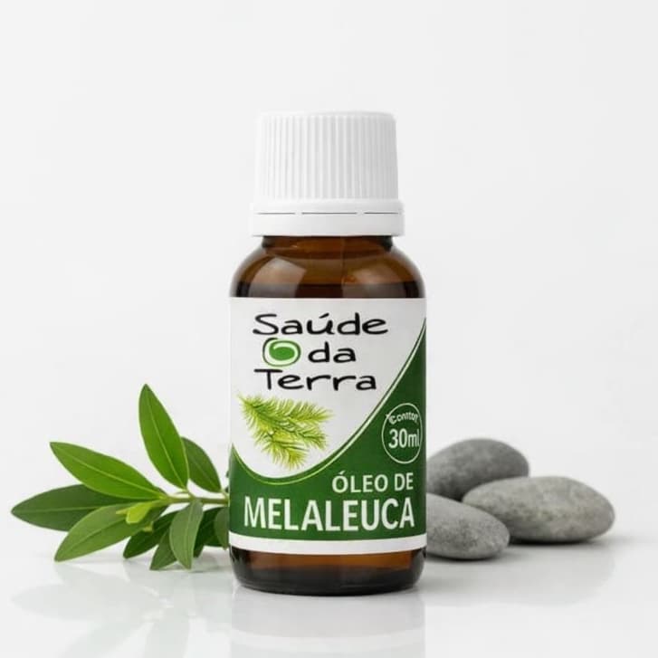 Óleo de Melaleuca 30ml Antisséptico Natural Cicatrização e Proteção da Pele