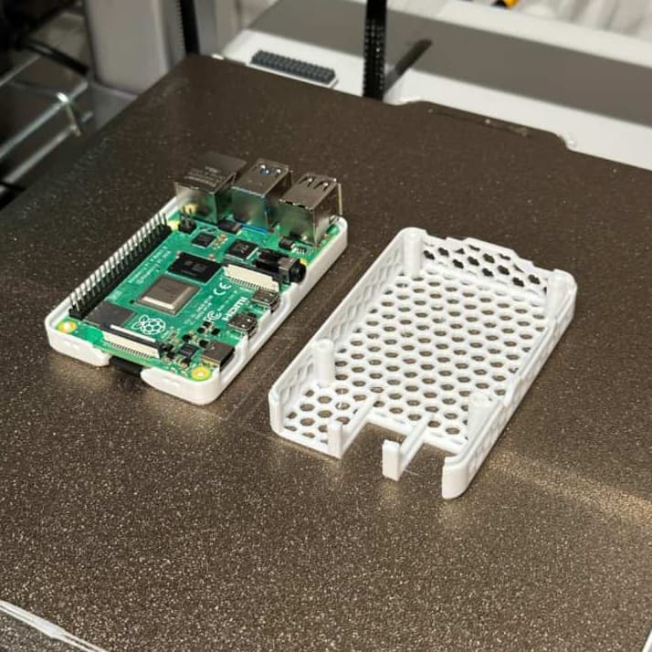 Case Raspberry Pi 4 Modelo B | Impressão 3D Premium Ventilada