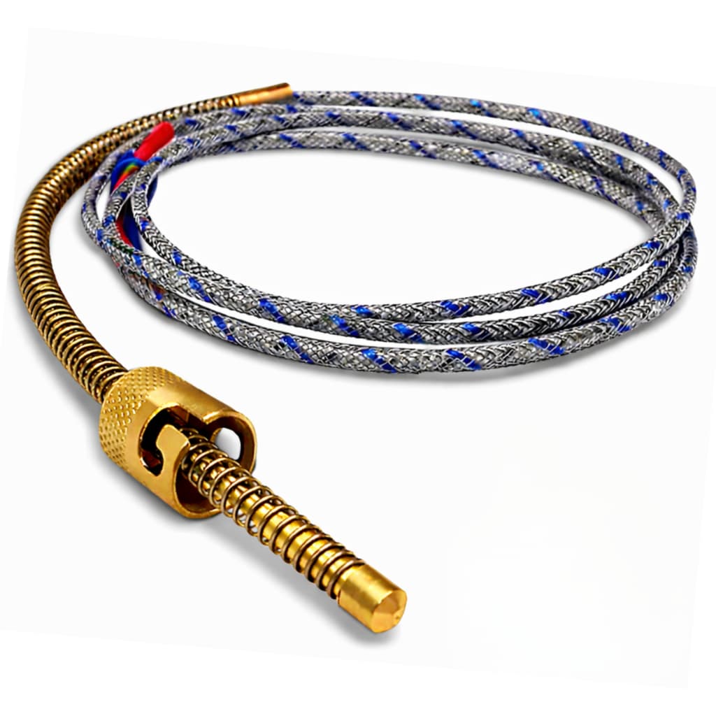 Termopar Tipo J Ponta De 8mm Cabo 1,2 Metros Para Forno