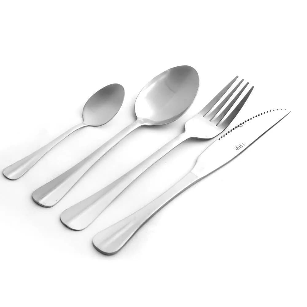 Faqueiro 24 Peças Lyor Positano Aço Inox Wolff