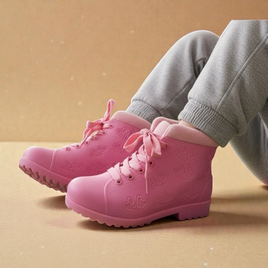 Botinha Infantil Coturno | Solado Antiderrapante e Ajuste Confortável | Dudisstore