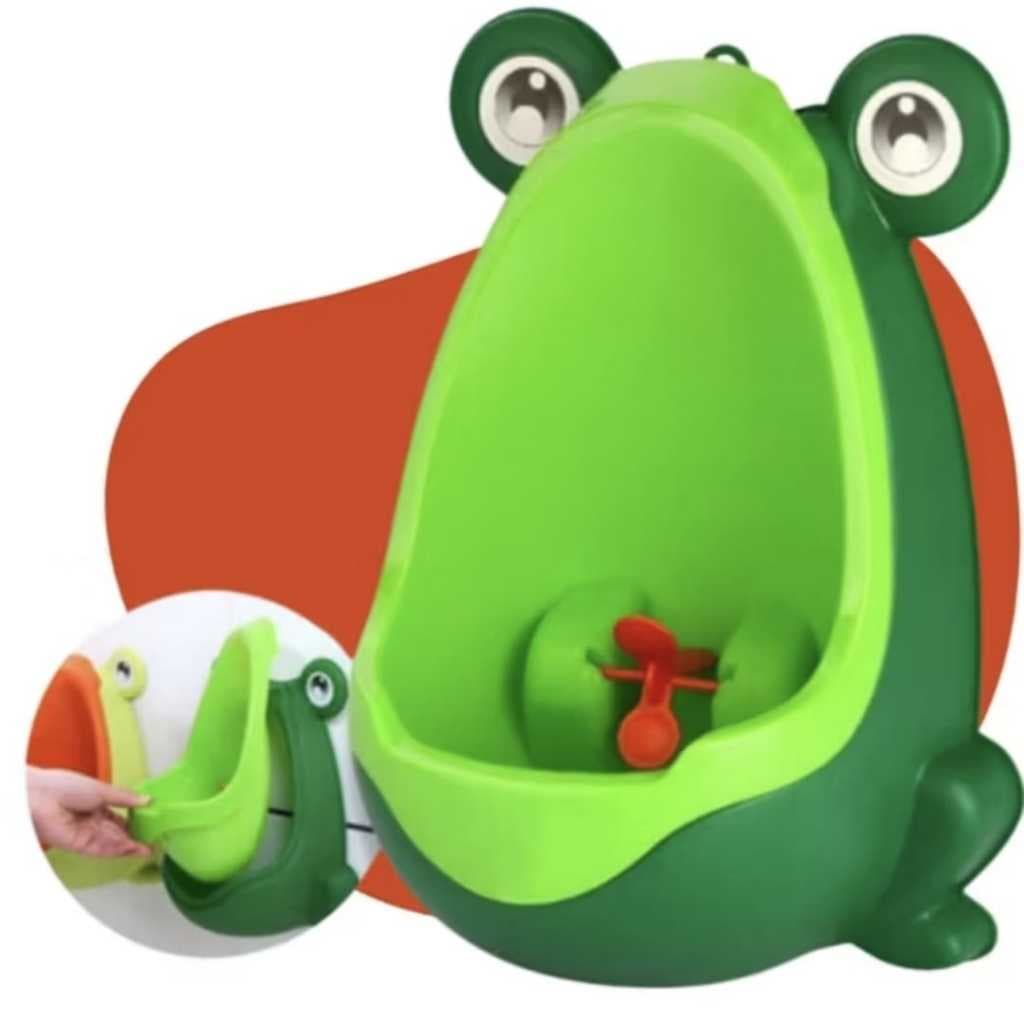 Mictório Infantil Sapinho Penico Menino - Divertido, Higiênico e Fácil de Instalar