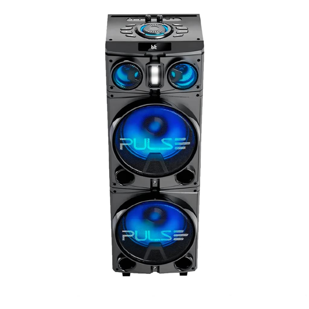 Caixa de Som Torre Storm 10Pol. 1500W RMS BT/AUX/USB/TWS/FM Pulse - SP514