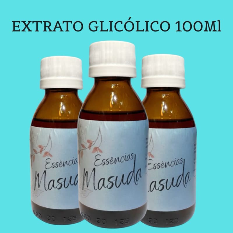 EXTRATO GLICÓLICO COSMÉTICO VEGETAL 100ML